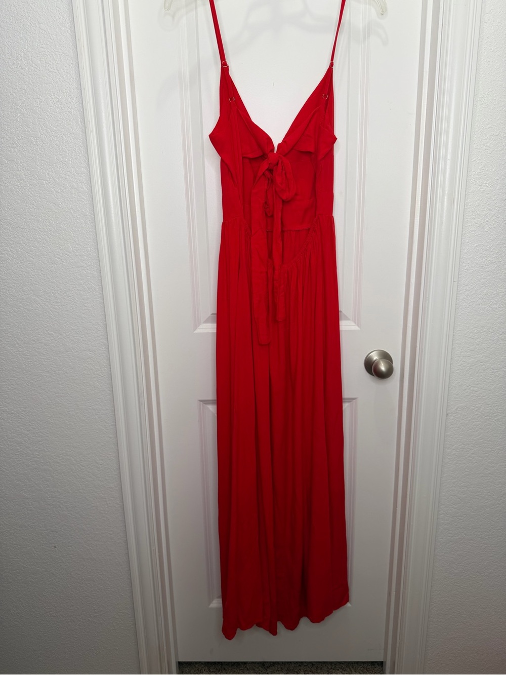 Twist & Keyhole Maxi Dress PINK Size LARGE NWT! - Picture 6 of 7